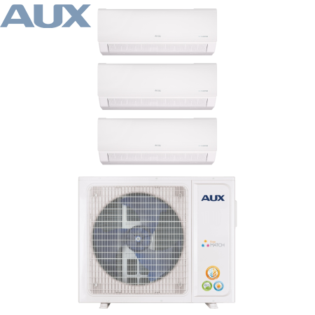AUX AM3-H21/4DR2 / AMWM-H09/4R2(BA) + AMWM-H07/4R2(BA)x2